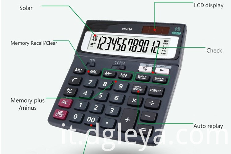 Calcolatrice elettronica da tavolo Desktop electronic calculator